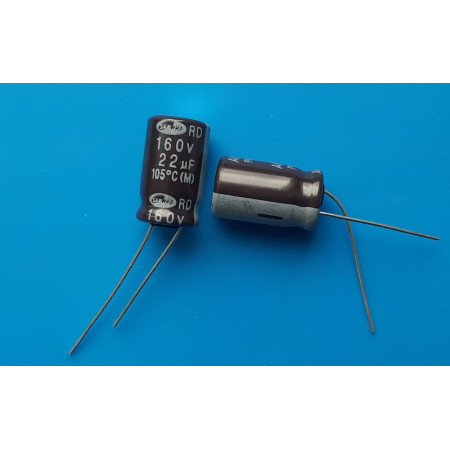 Конденсатор 22мкФ, 160В 