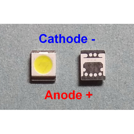 Светодиод для подсветки ТВ SBWVT120E (2835 3V 1W) — Холодный белый
